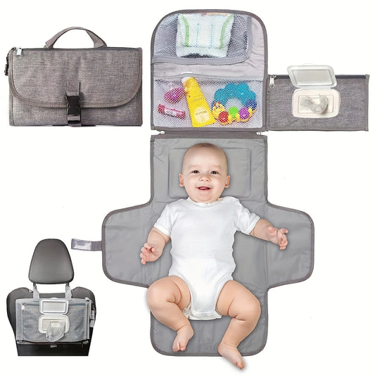 Baby On-the-Go Changing Pad with Wipes Pocket